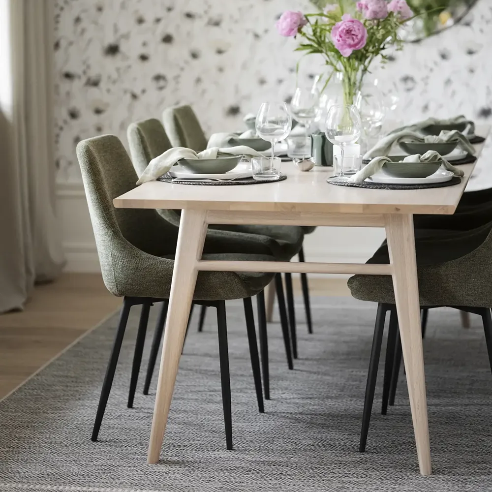 Sierra spisestol grønn stoff