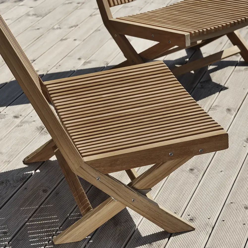 Julita loungelenestol Teak Brafab