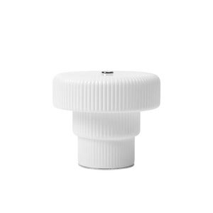 Munnblåst Bærbar Dimbbar LED-Bordlampe Ripple