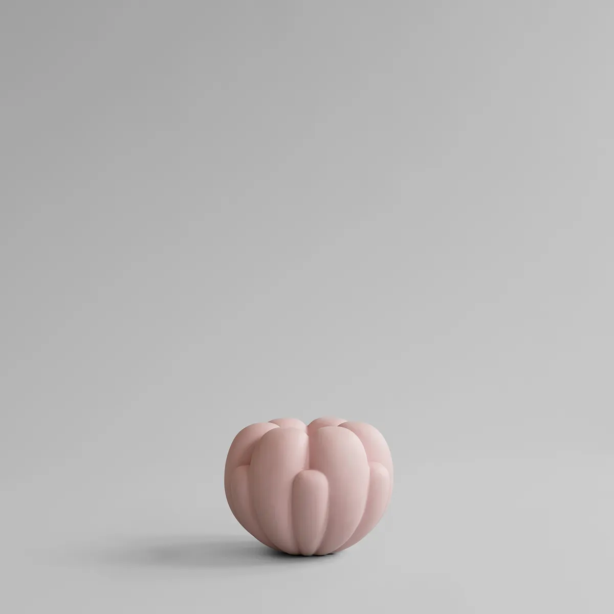 Håndlaget vase Bloom Petit Rose H18 cm
