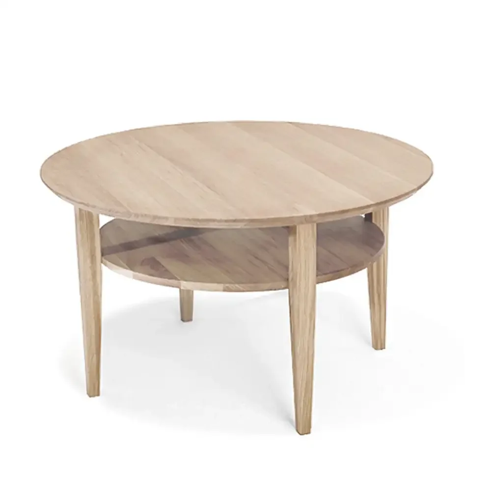 Tango salongbord Ø90 cm hvit