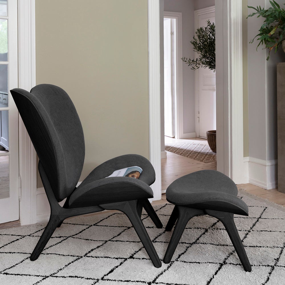 A Conversation Piece Lounge stol Black Oak/Shadow