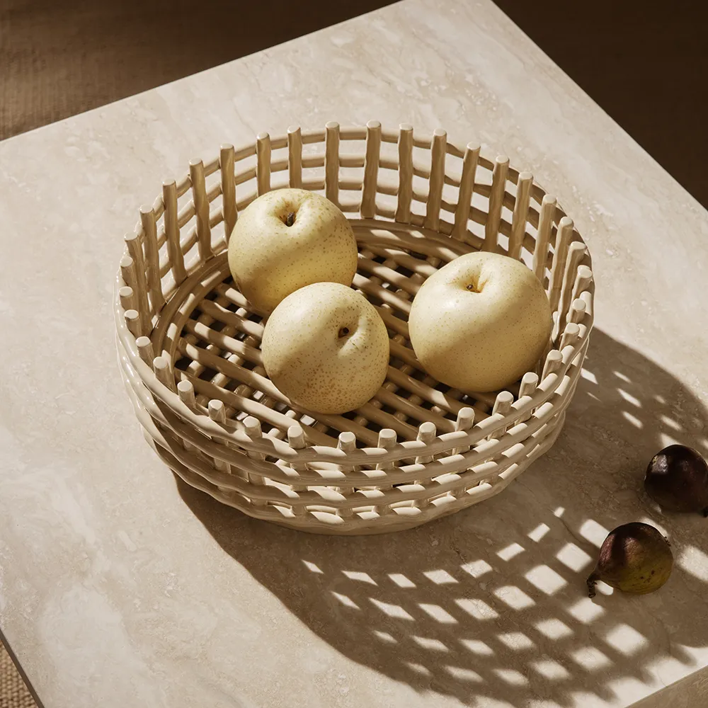 Ceramic Centrepiece - Cashmere