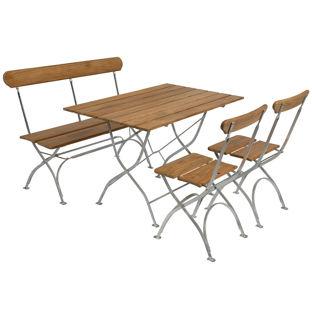 Grythyttan Stålmöbler, Bryggerigruppe bord, sofa og 2 stoler teak Grythyttan Stålmöbler Grythyttan Stålmöbler, Bryggerigruppe bord, sofa og 2 stoler teak Grythyttan Stålmöbler