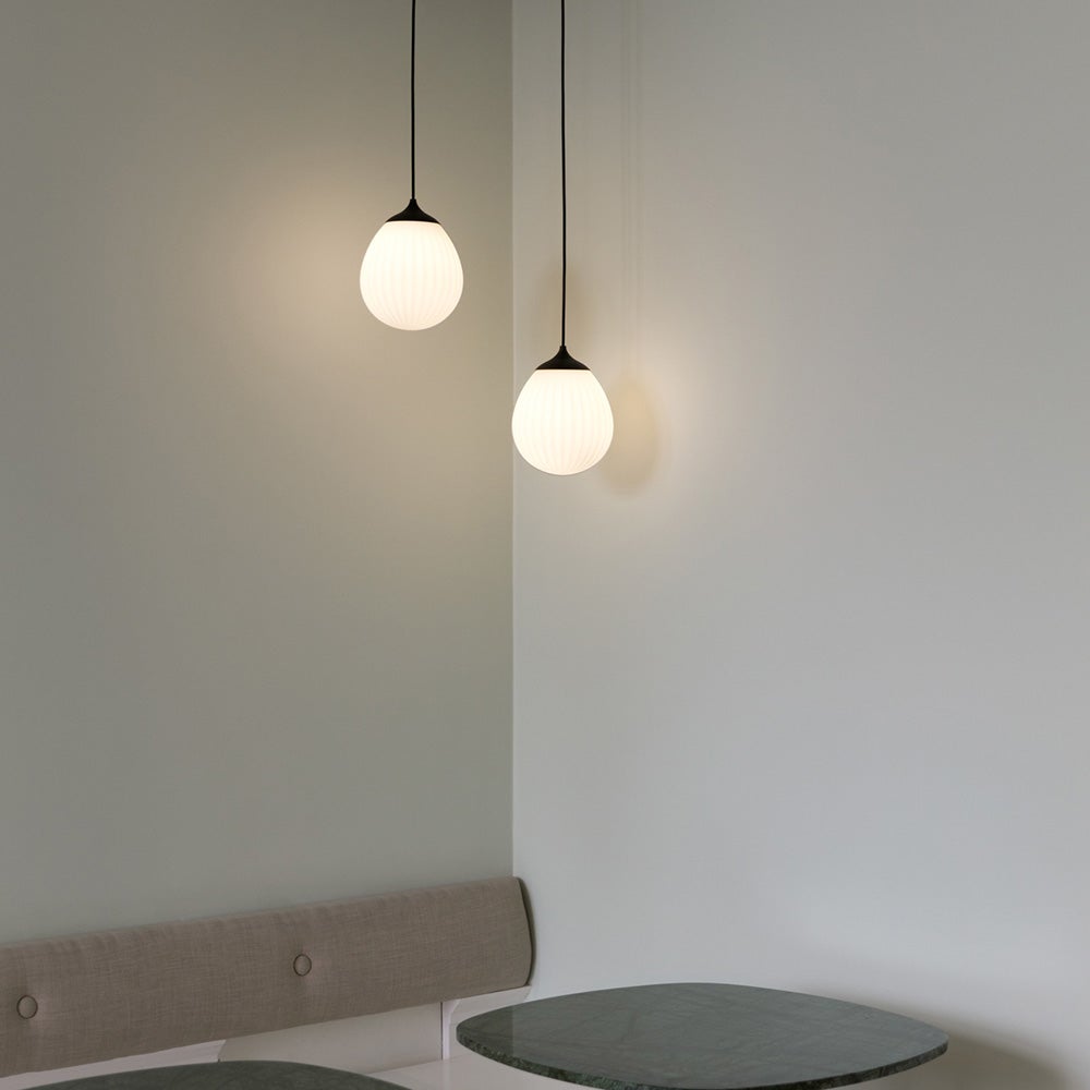 Around World lampeskjerm Ø21 cm  White/black