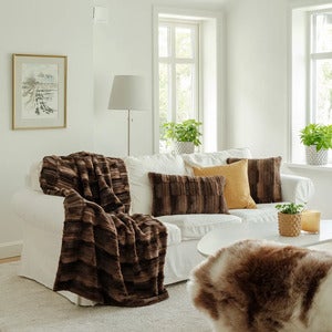 Browny Pledd 120x180 cm Chocolate