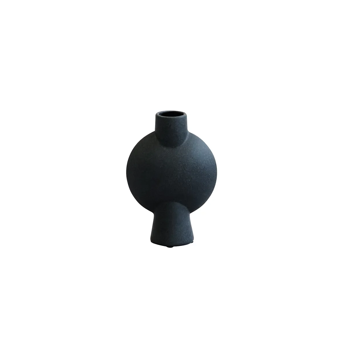 101 Copenhagen, Håndmalt vase Sphere Bubl Mini Black H19 cm