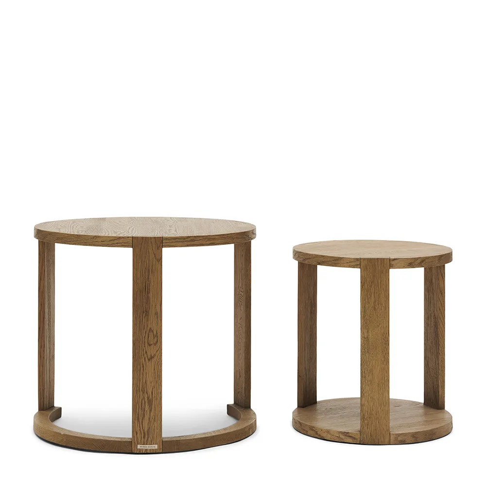 Sidobord eik Astoria 2-pack