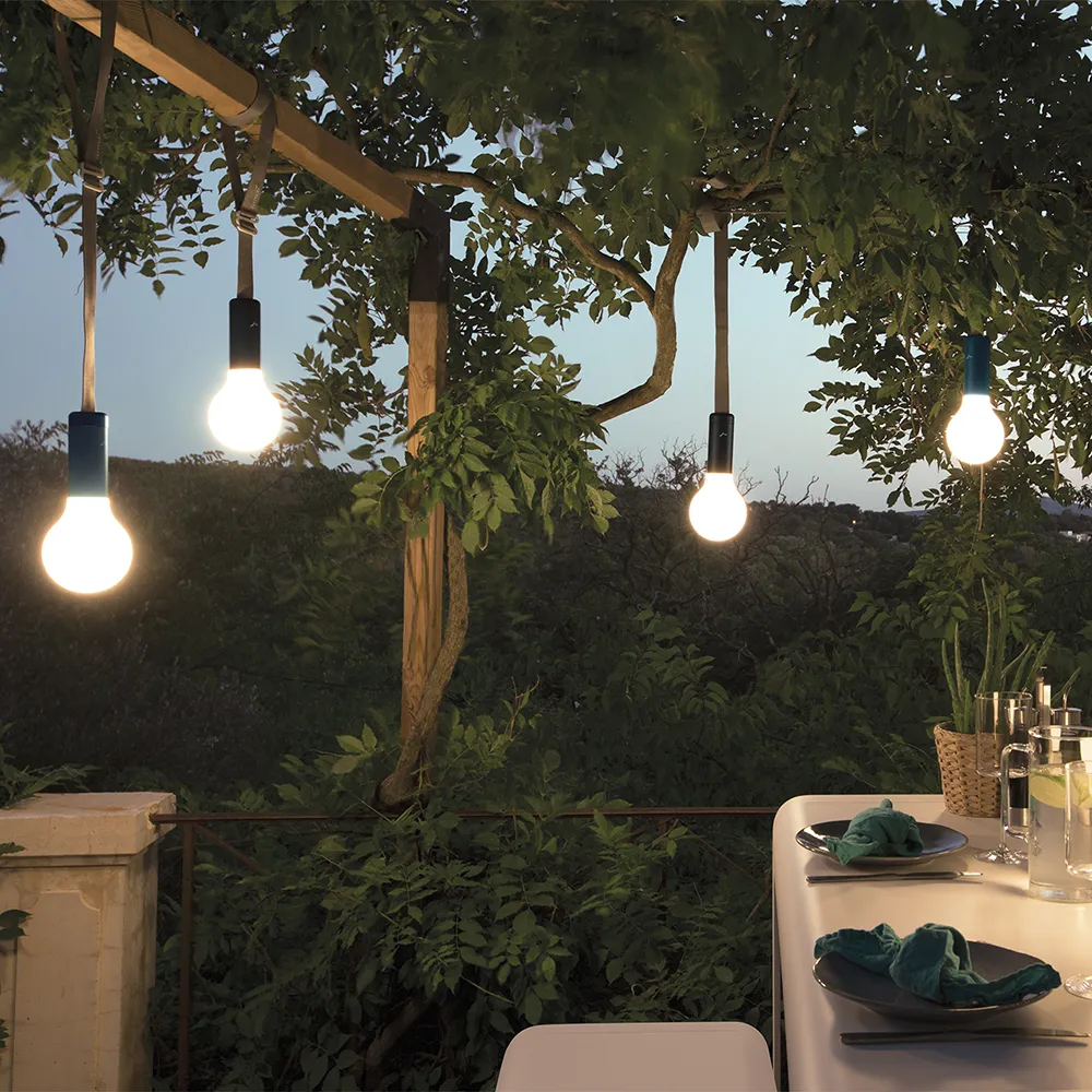 Aplô lampe h.24 cm Anthracite 