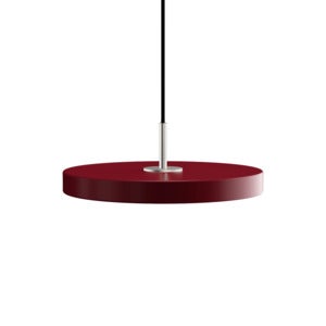 Asteria Plus Mini taklampe Ø31 cm Ruby Red/Steel