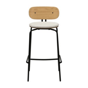 Curious Barkrakk eik/svart Teddy White