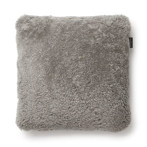 Curly putetrekk 45x45 cm Natural grey