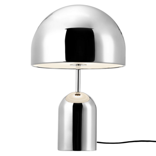 Bell Table Silver LED