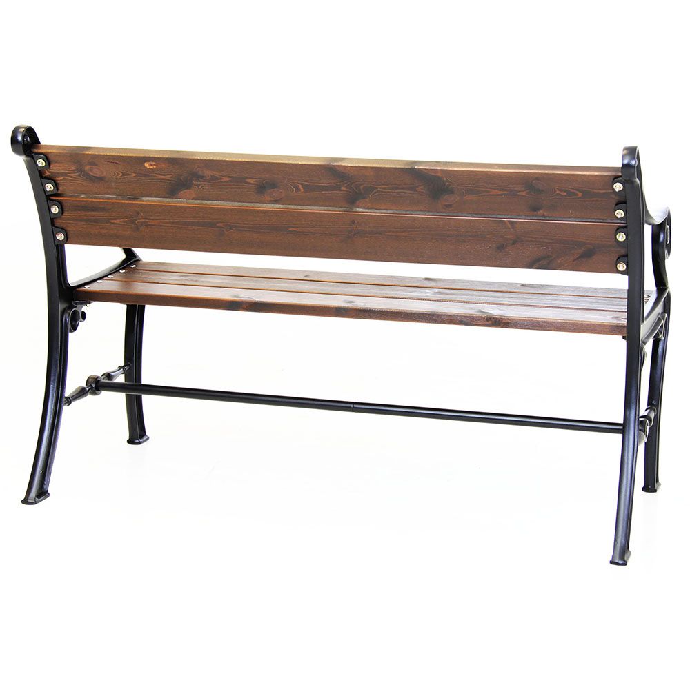 København parkbenk svart/java