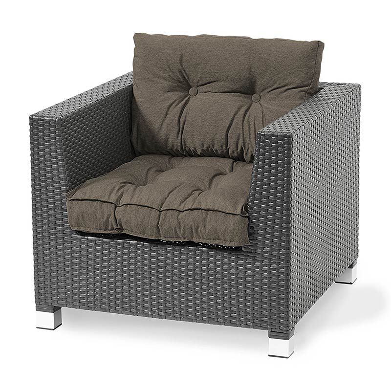 Romeo sittepute B63-68 D63-68 cm Mocka