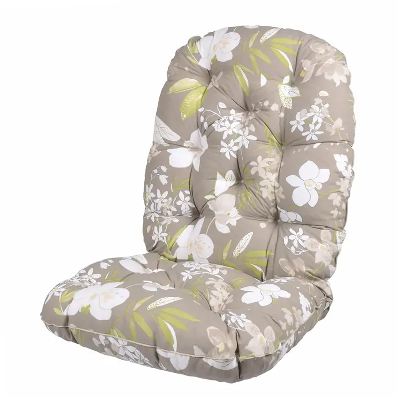 Snurr & Gung pute flockfylt Beige Botanical