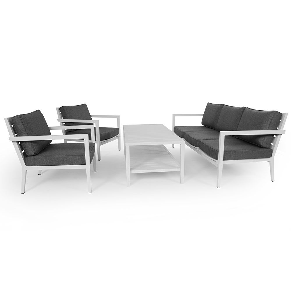Chelles salongbord 65 X 143 cm svart Brafab