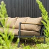 Cap hjørnesofa Stor Anthracite / Brown 