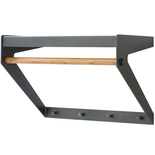 Copenhagen Klesstativ Lava Grå / Teak