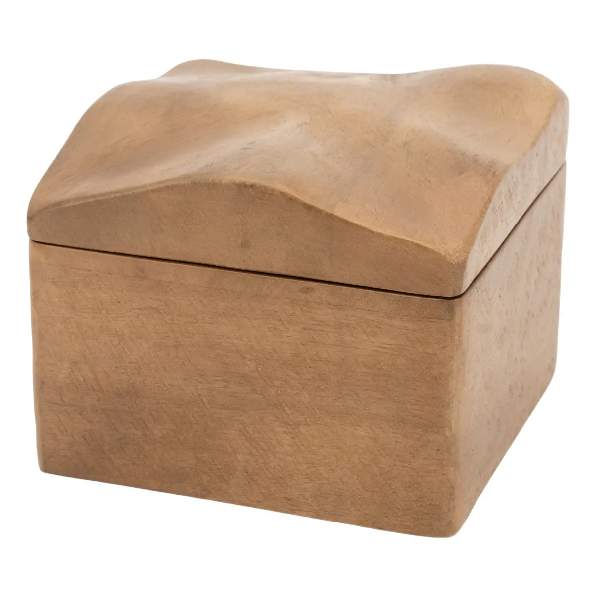 Hako small 15x15x12 cm Mangotre Brun