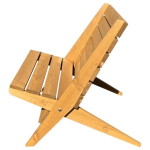 Double Granny Chair oljet furu