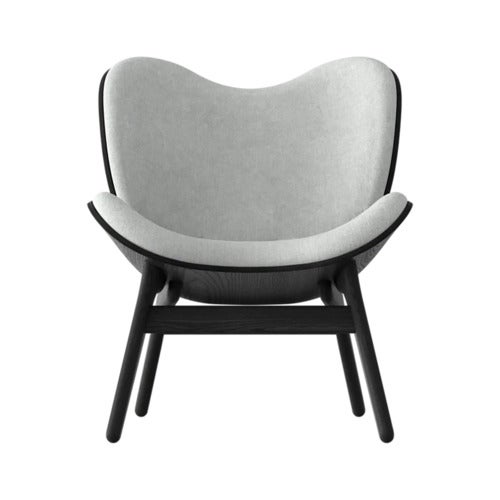 A Conversation Piece Lounge stol Black Oak/Sterling