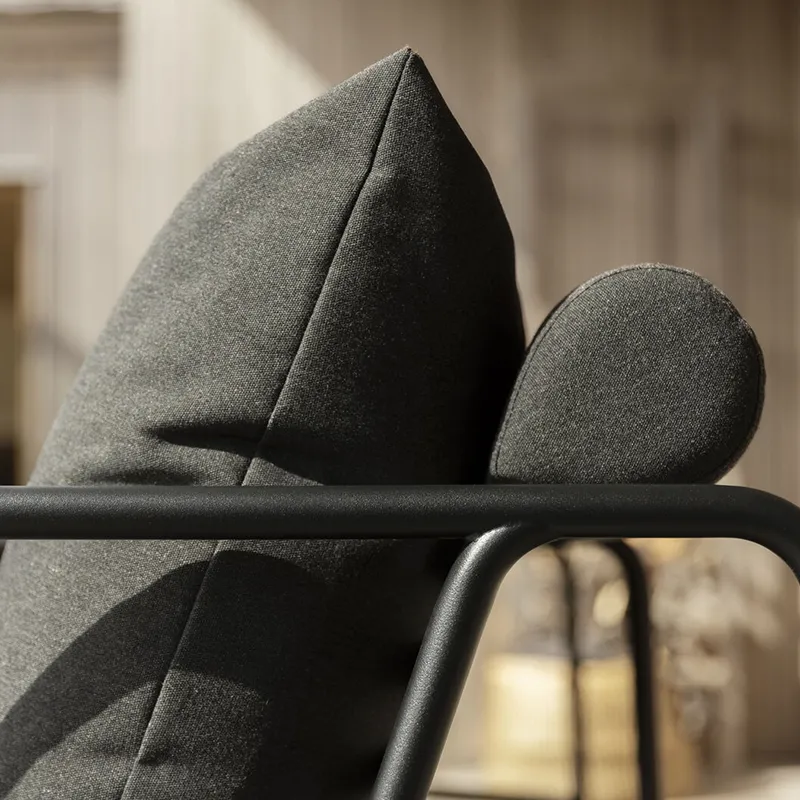 Avon 2-seters sofa Dark Grey/Black 