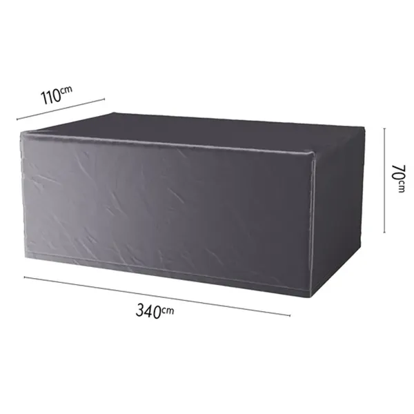 Møbelovertrekk til bord 110x340 cm