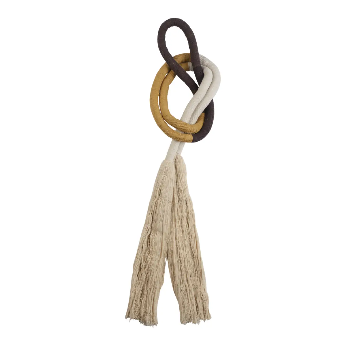 Affari of Sweden, MILLA Veggdekorasjon Brun/offwhite