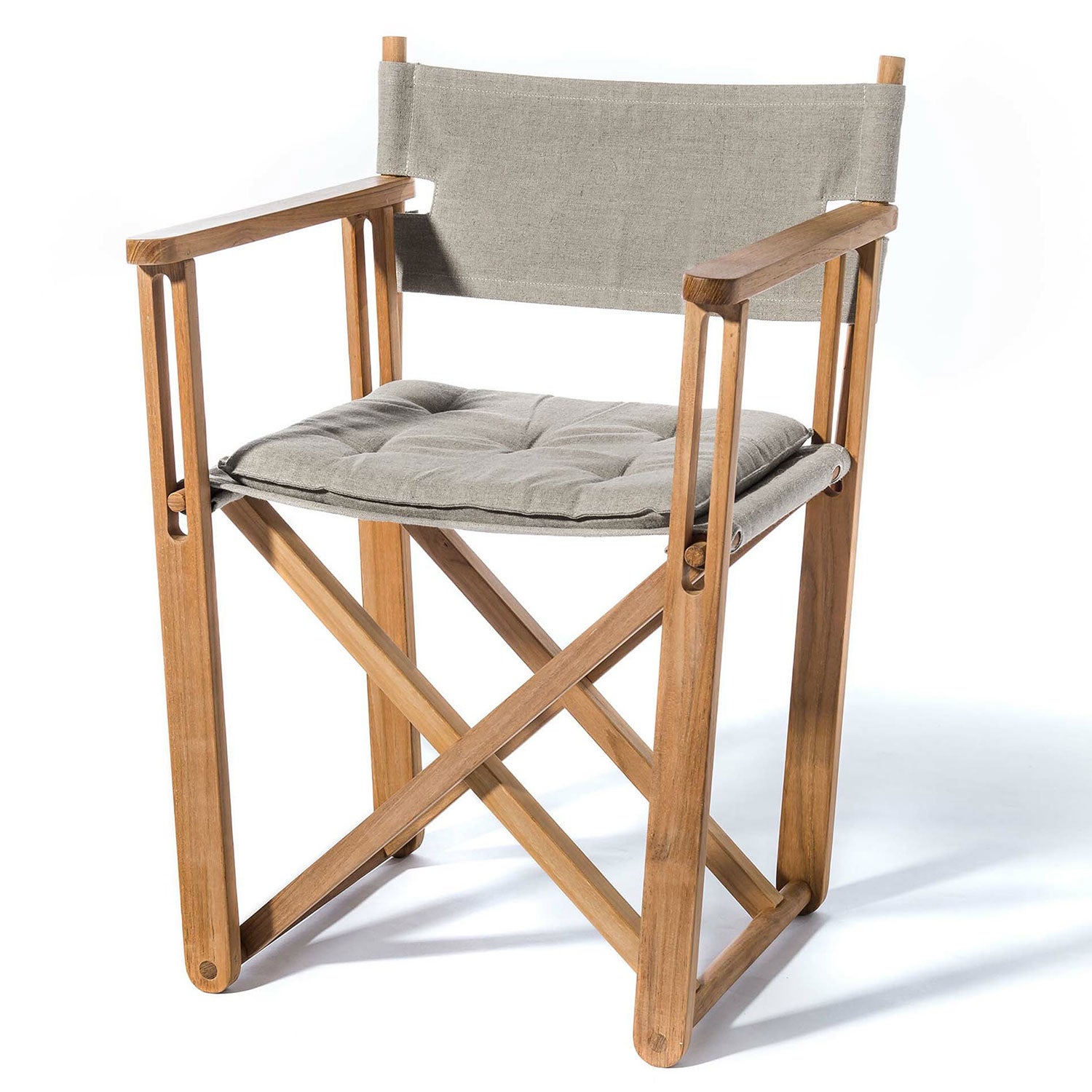 Kryss loungestol teak Skargaarden