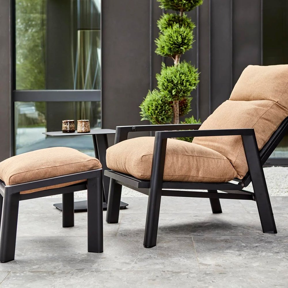 Slide fotskammel Sort/Cinnamon Gold