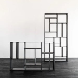 M Hylle 30x104 cm Svart eik 