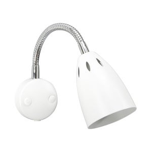 Smilla vegglampe matt hvit E14