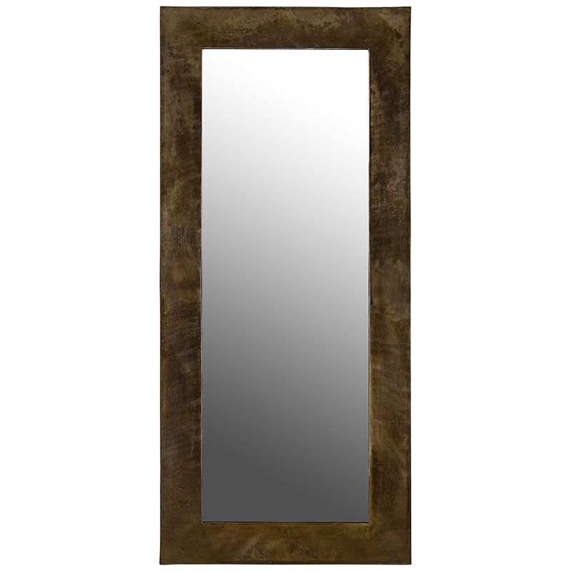 Enya speil 100 x 220 cm Vintage Brass Artwood
