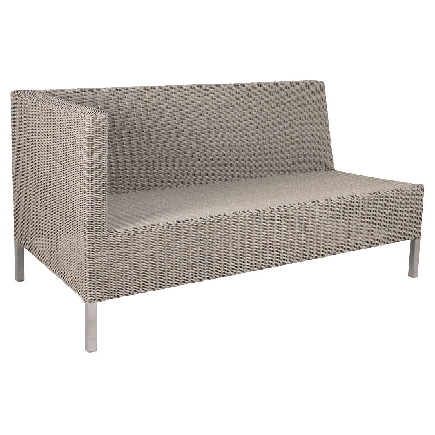 Connect Dining Lounge 2-seters sofa høyre modul Taupe, Can 