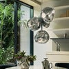 Melt Chandelier Mini Silver LED