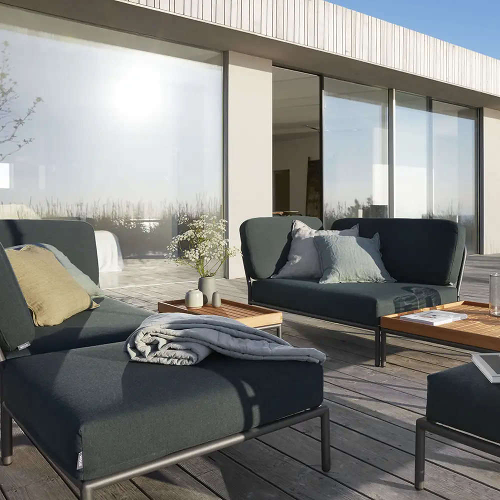 Level endedel venstre mørkegrønn