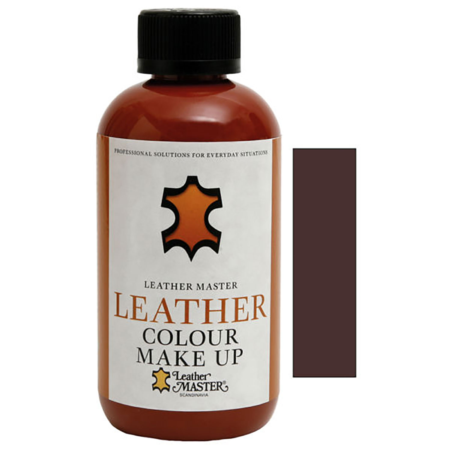 Leather Master, Colour make up - dark brown 250 ml