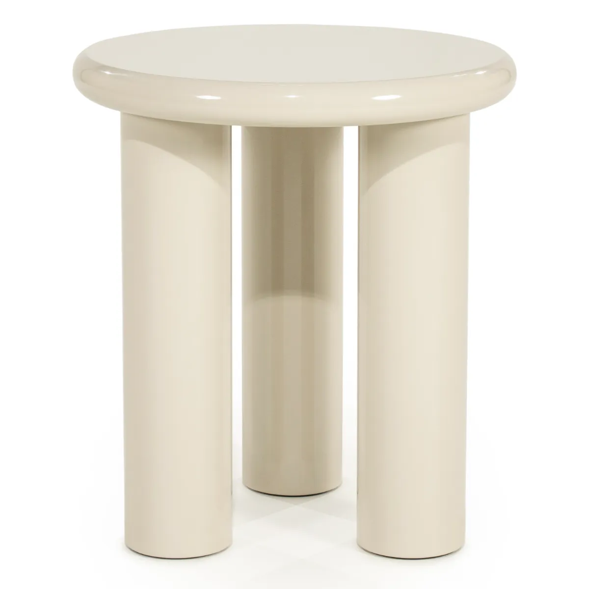 Side table Bloop - beige 45x45x50 cm