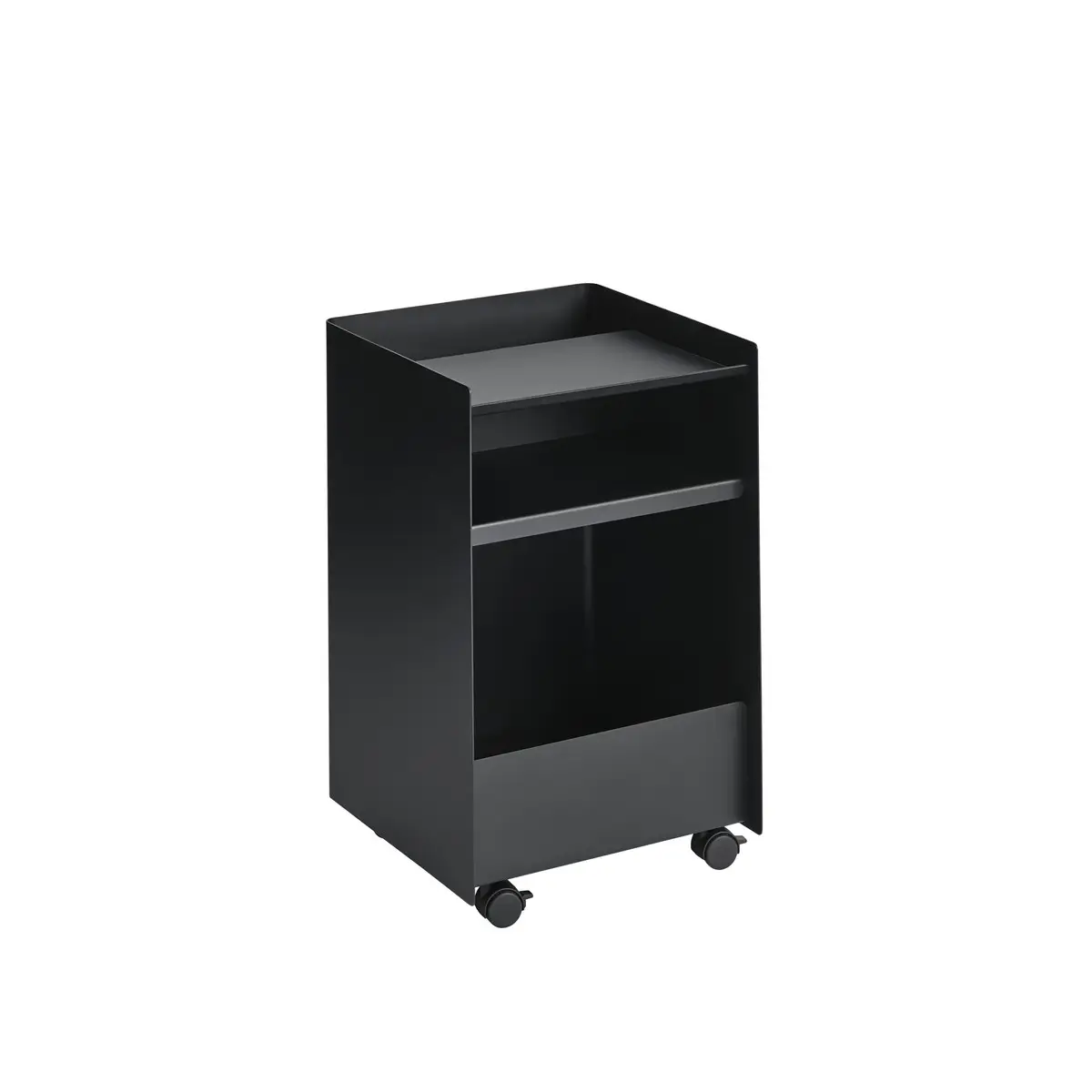 Muuto, Folded Trolley H 61,5 cm (utslått) – svart