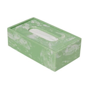 Mist Tissue Box - Seafoam