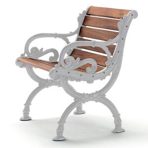 Lenestol Byarum / g:natur / v:oljet mah. Byarums Bruk