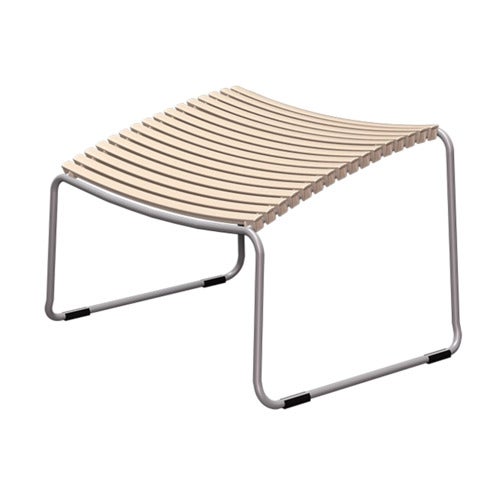 CLICK fotskammel beige