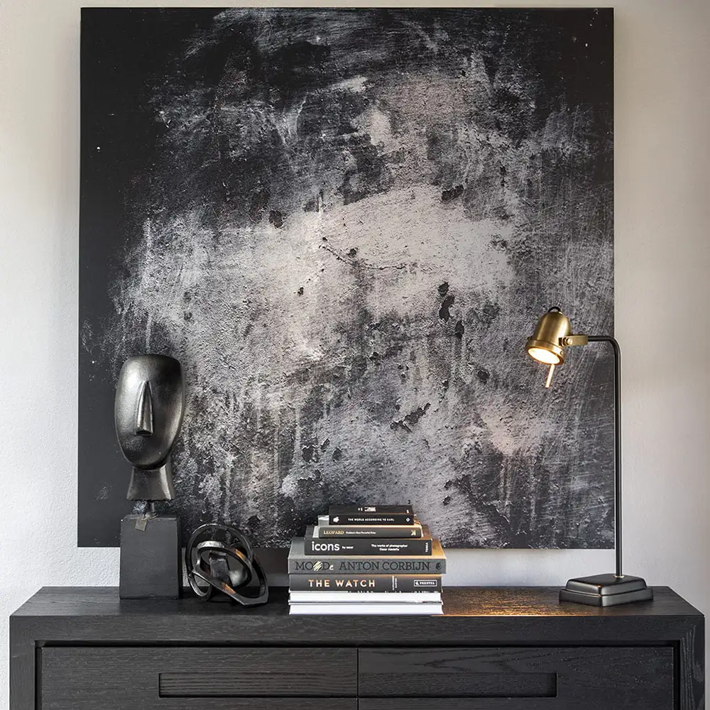 Veggdekor Fading The Past 100x100 cm