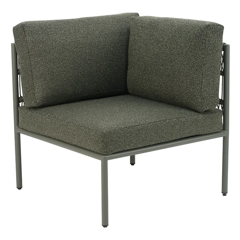 Reno hjørnestykke Nordic Green / Raw Avocado