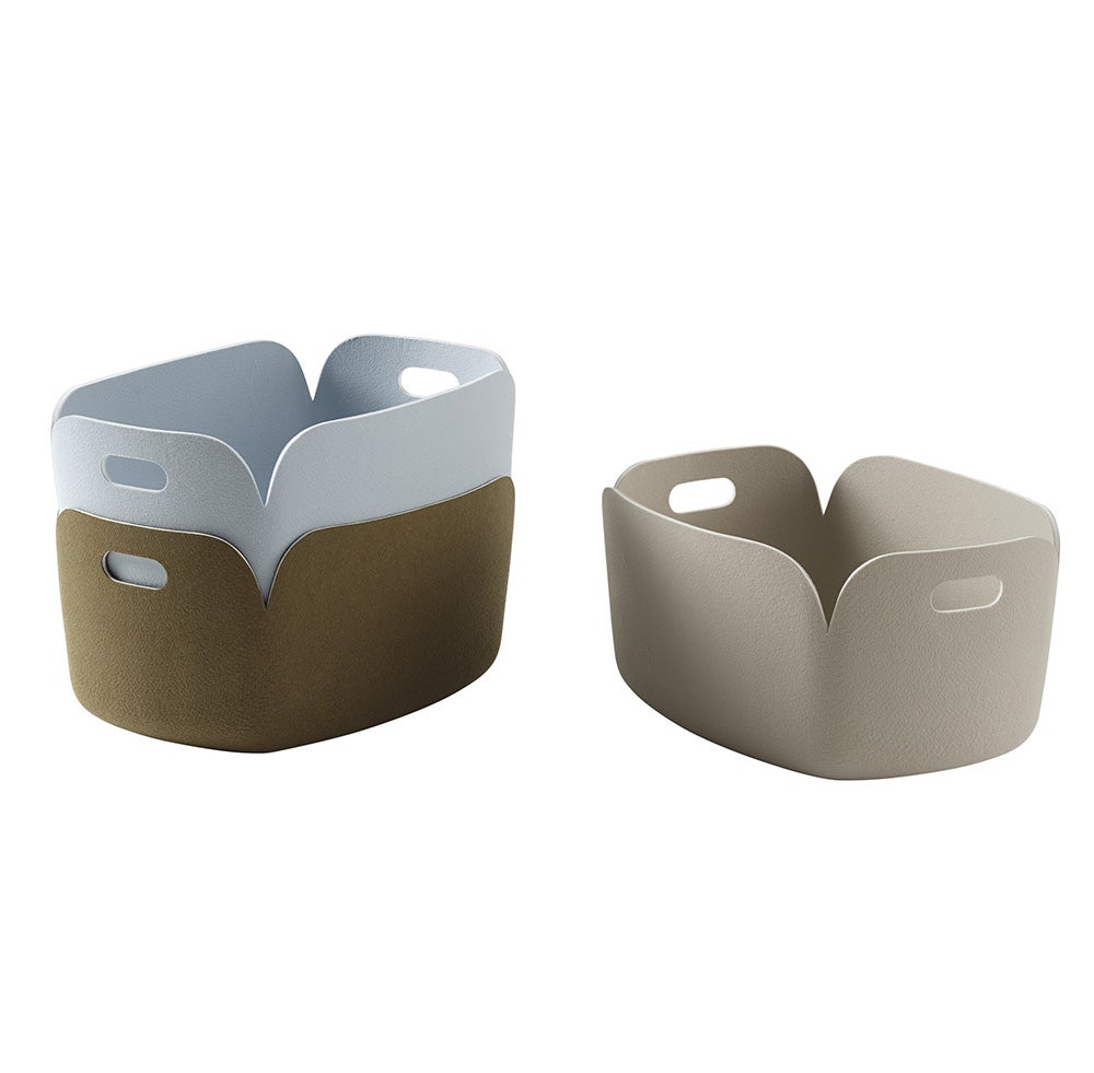  Restore Basket Oppbevaringsboks 48 x 35 cm -Light Blue 