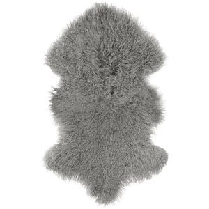 Shansi Saueskinn 55x95 cm Steel