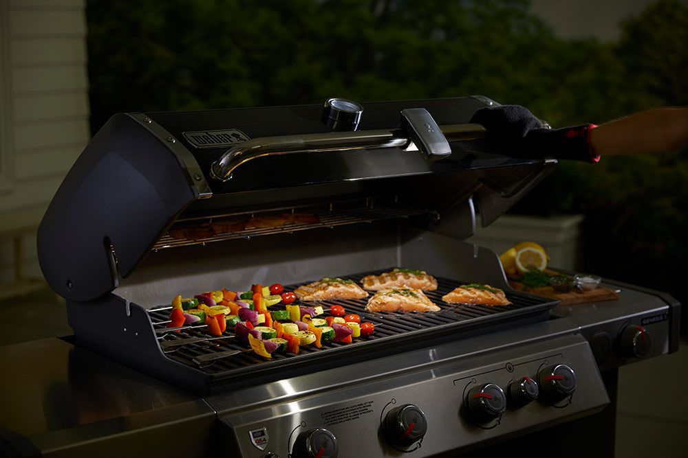 Lampe til Weber gassgriller