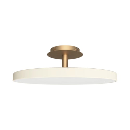 Asteria Up Taklampe L Ø60 cm Pearl White