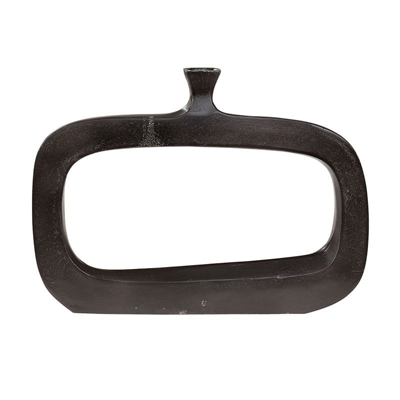 Enso Low dekorasjon svart Artwood